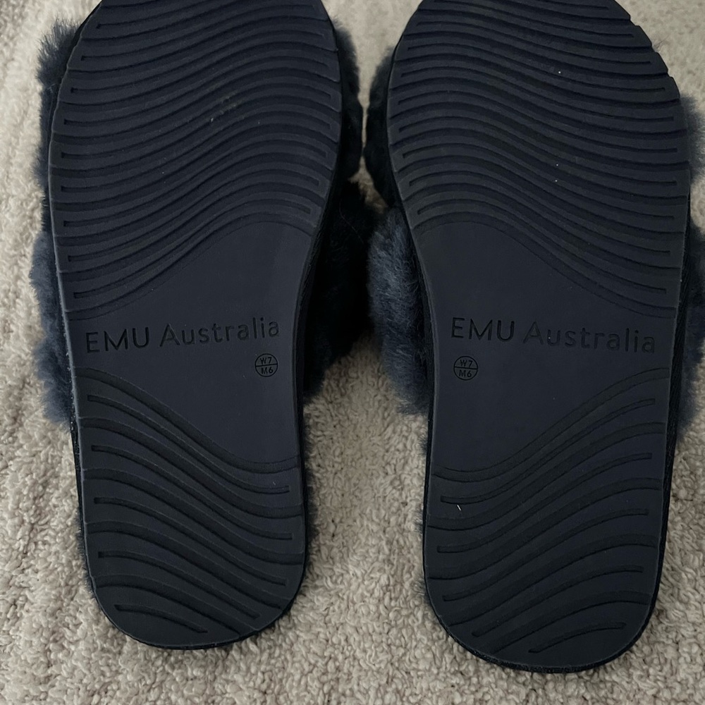 EMU Mayberry slipper - midnight blue 
Women’s size 8
Great condition - Picture 6 of 6